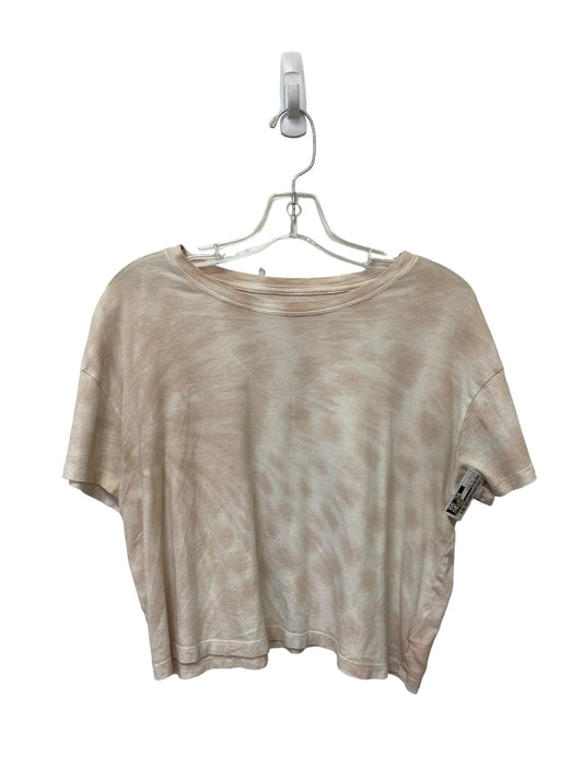 Tie Dye Print Top Short Sleeve Basic Old Navy, Size S