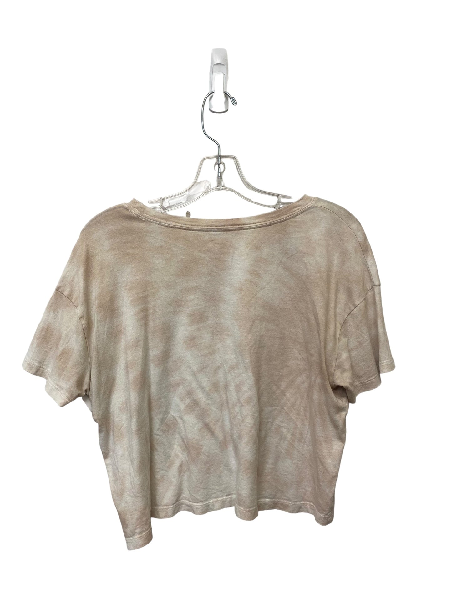 Tie Dye Print Top Short Sleeve Basic Old Navy, Size S