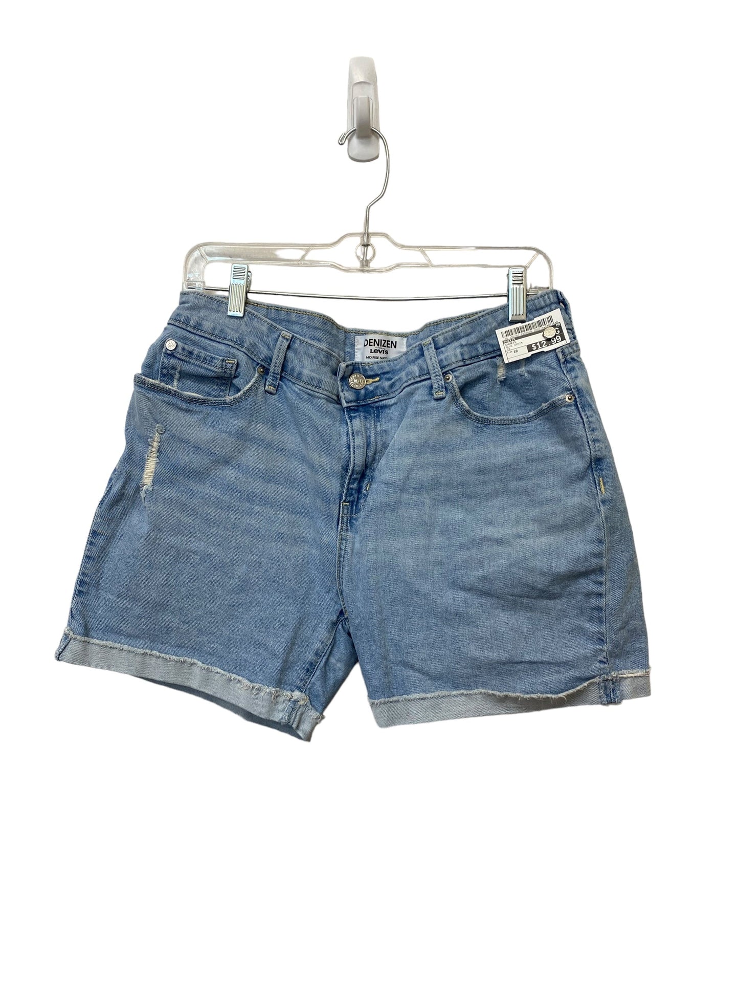 Blue Denim Shorts Levis, Size 10