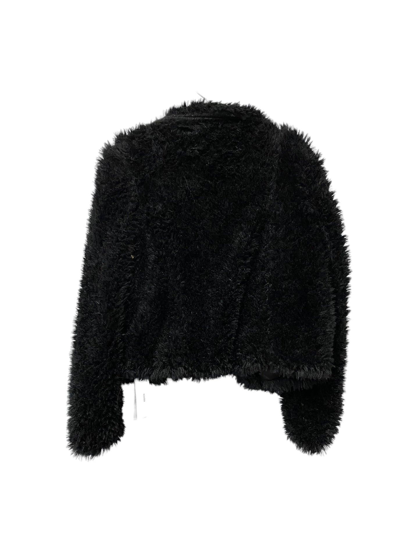 Black Coat Faux Fur & Sherpa Blanknyc, Size M