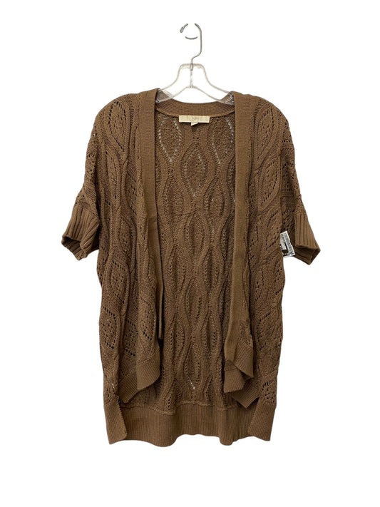 Brown Sweater Cardigan Ann Taylor, Size S