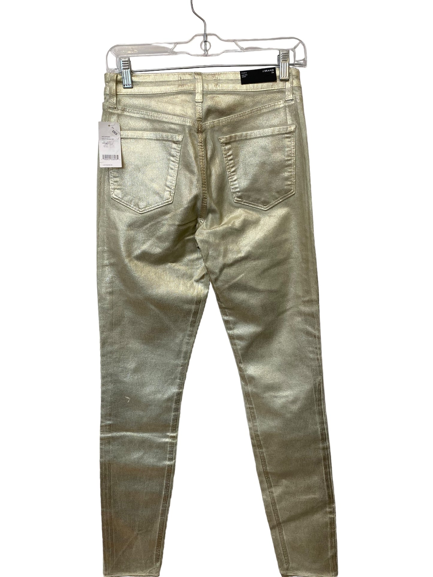 Gold Pants Other J Brand, Size 26