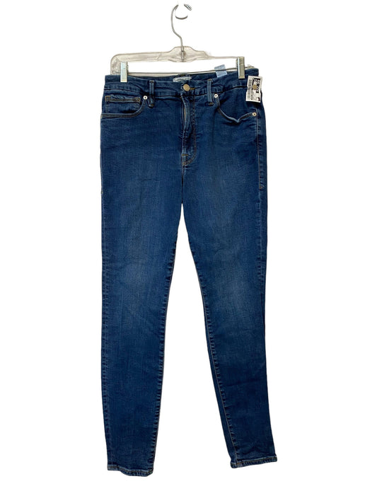 Blue Denim Jeans Skinny Good American, Size M