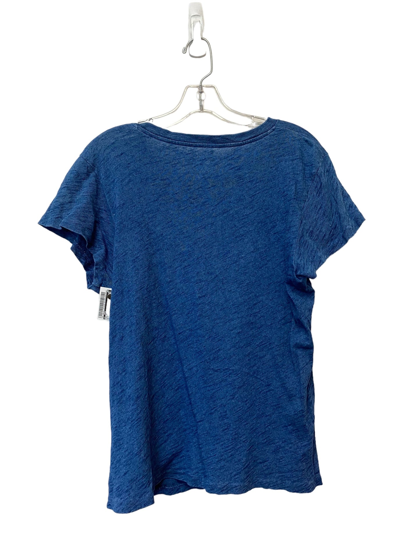 Blue Top Short Sleeve J. Crew, Size Xl