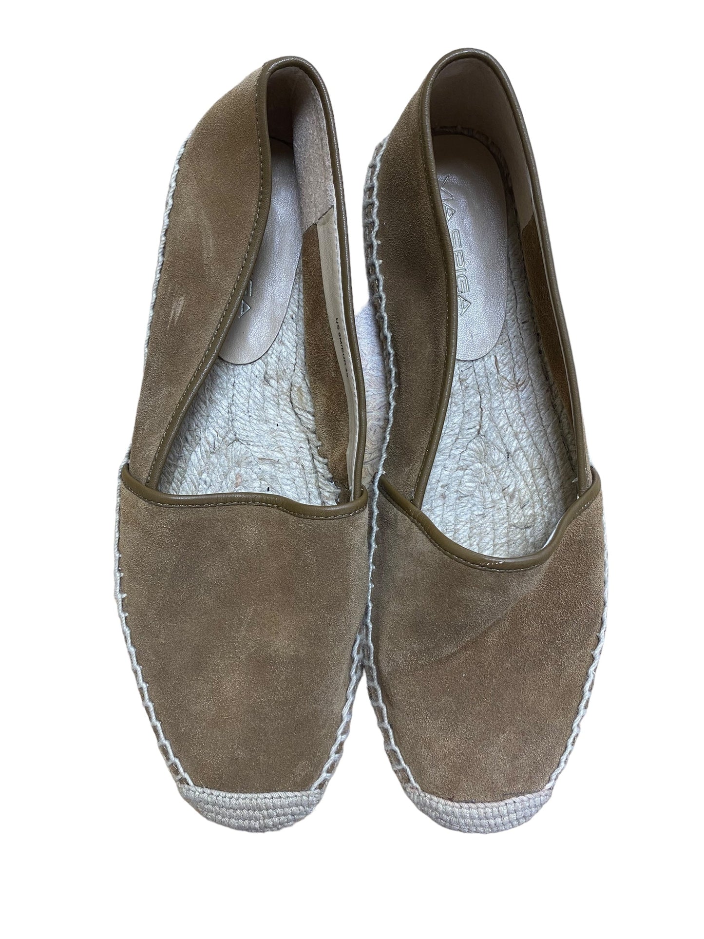 Tan Shoes Flats Via Spiga, Size 9