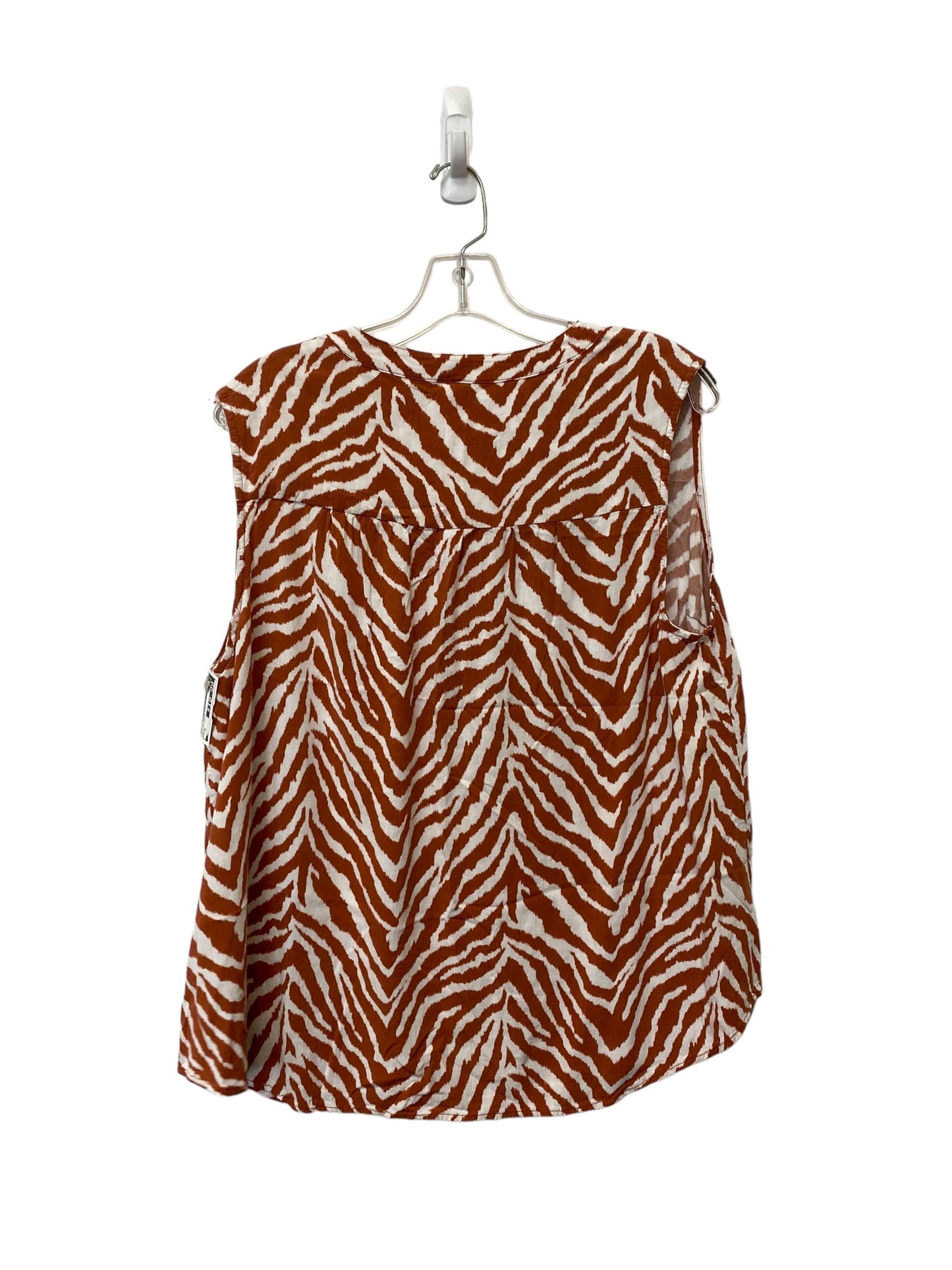 Animal Print Top Sleeveless Torrid, Size 0