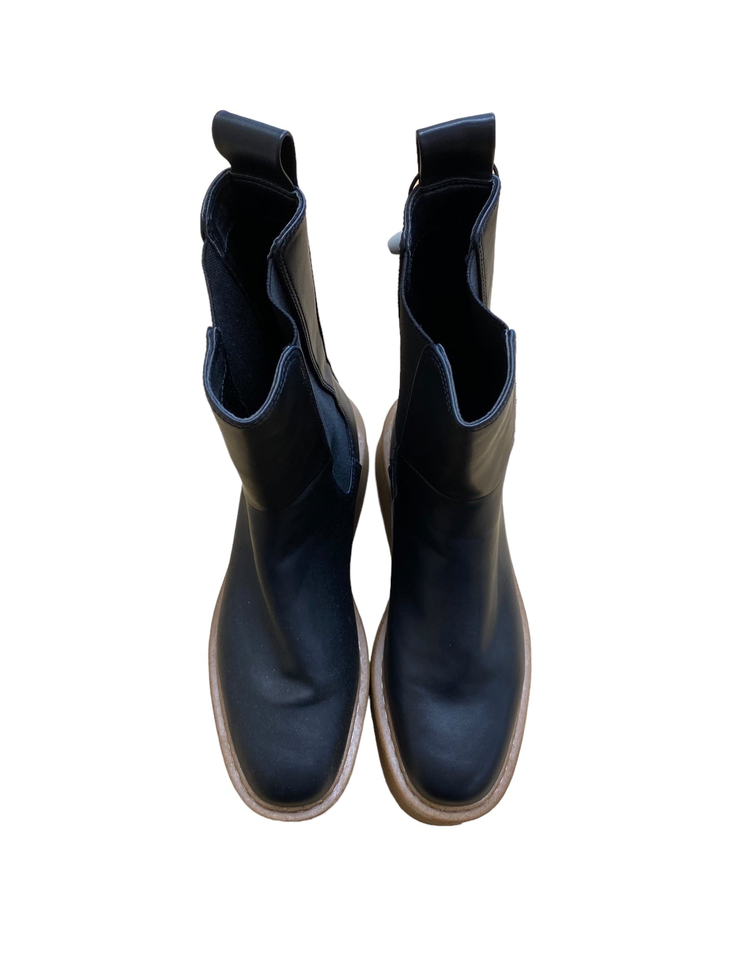 Black Boots Mid-calf Heels H&m