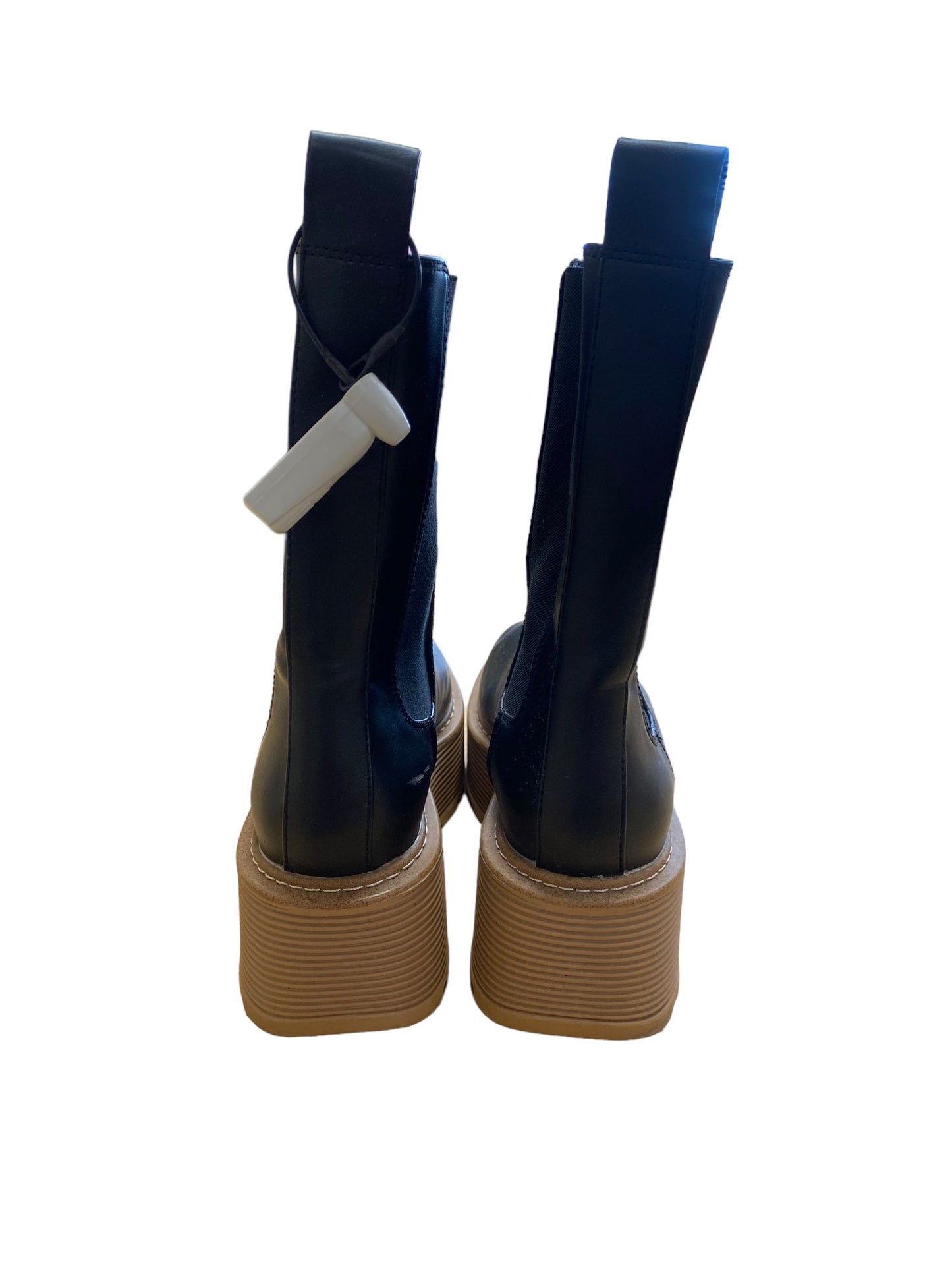 Black Boots Mid-calf Heels H&m