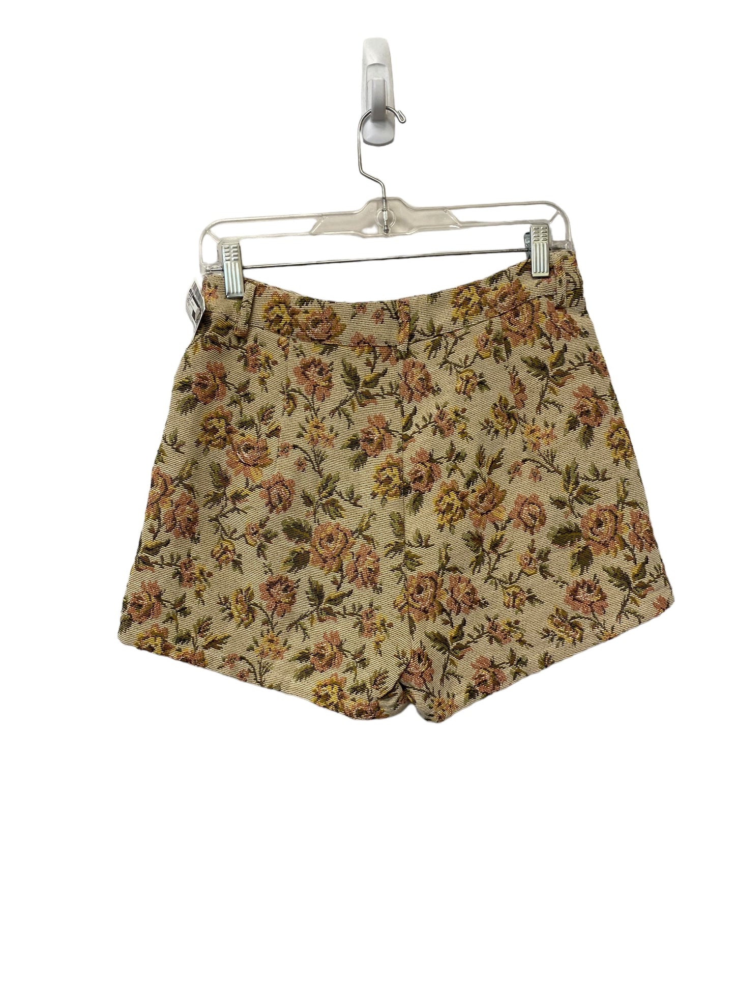 Shorts By Shein In Floral Print, Size: M