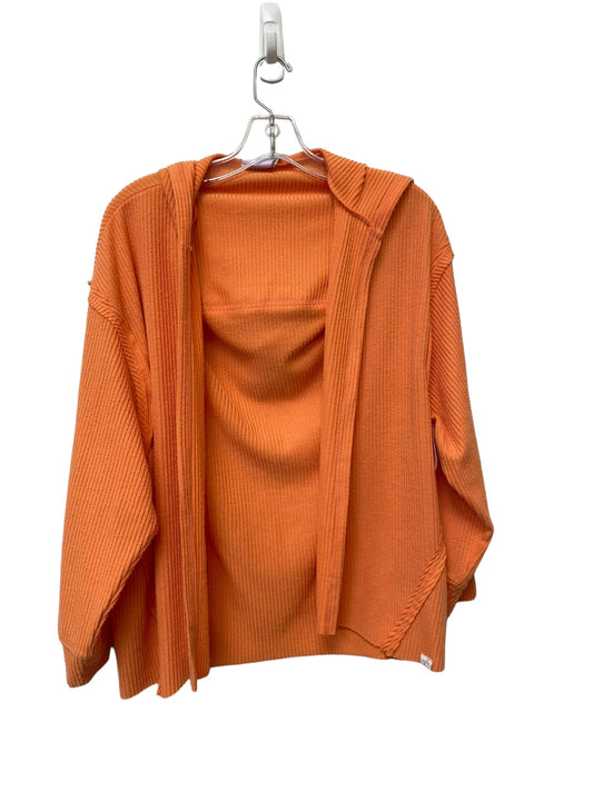 Cardigan By Clothes Mentor In Orange, Size: S