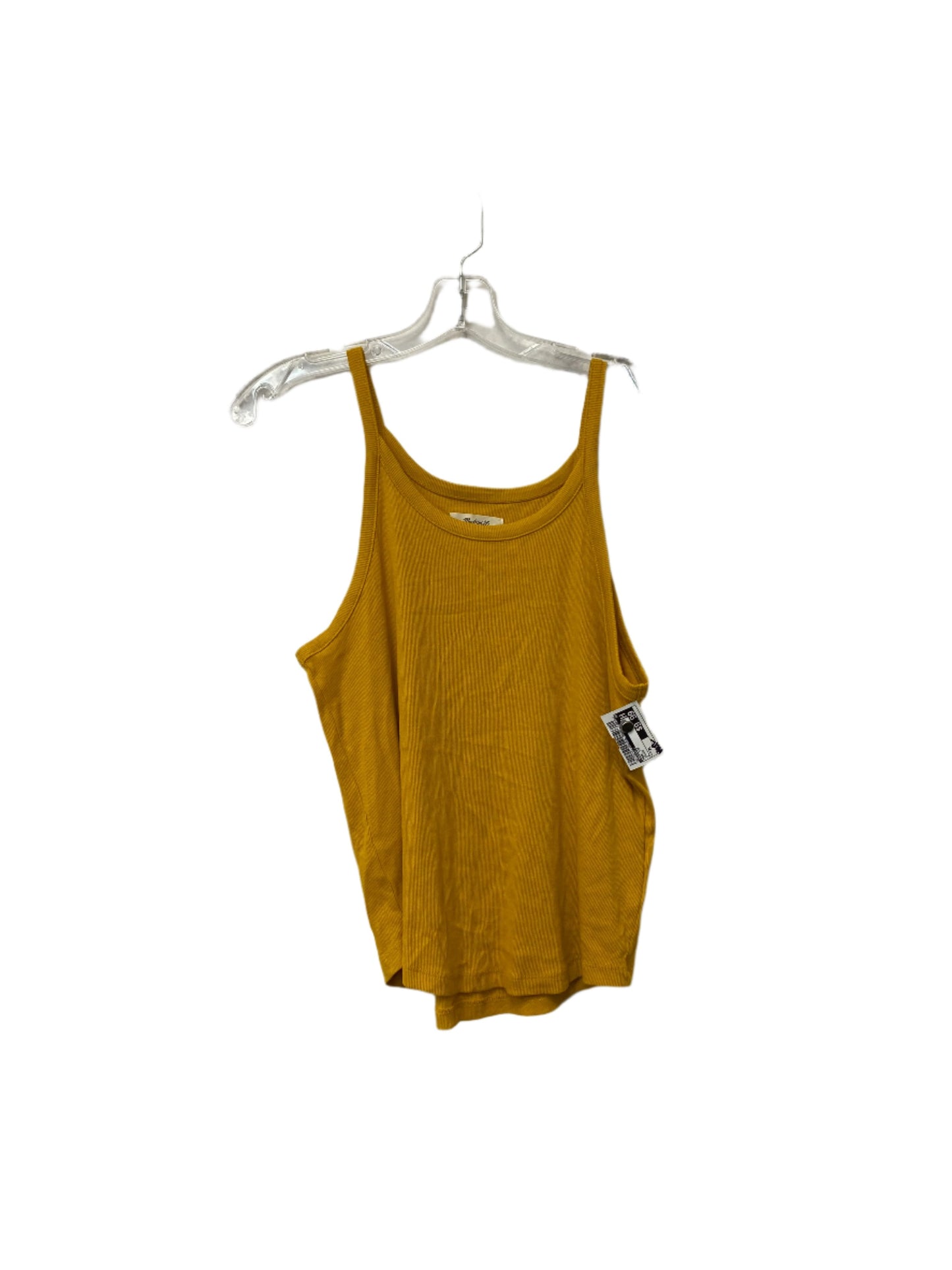 Tank Top By Madewell In Yellow, Size: Xl