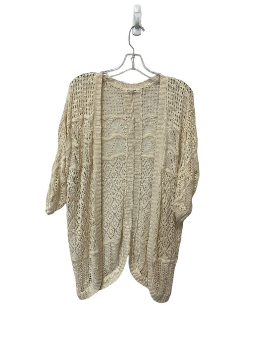 Cardigan By Pink Rose In Cream, Size: M