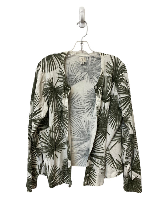 Cardigan By A New Day In Tropical Print, Size: Xxl