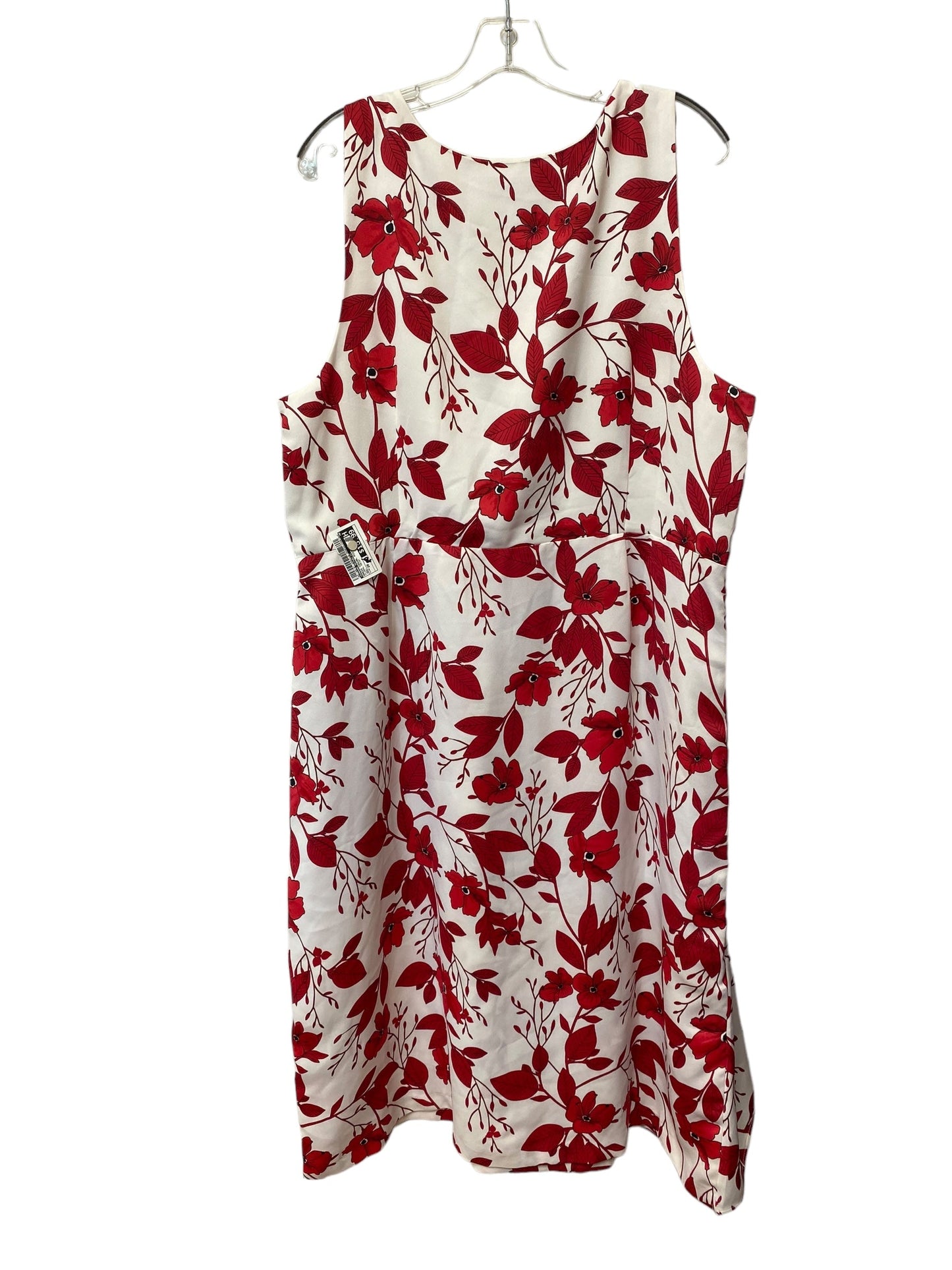 Dress Casual Midi By Banana Republic In Floral Print, Size: 20