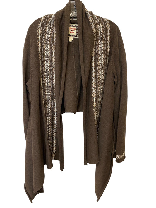 Cardigan By Chelsea And Violet In Bronze, Size: L