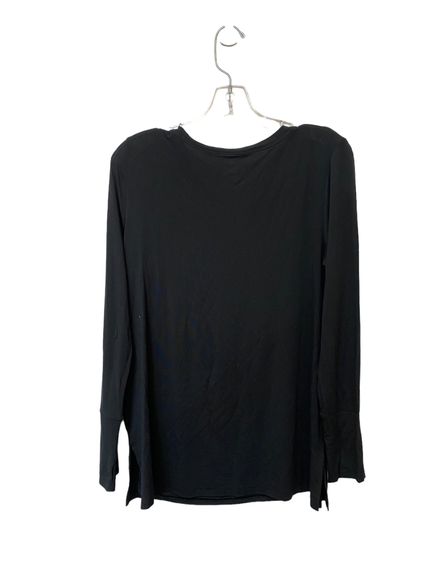 Top Long Sleeve Basic By Aerie In Black, Size: M