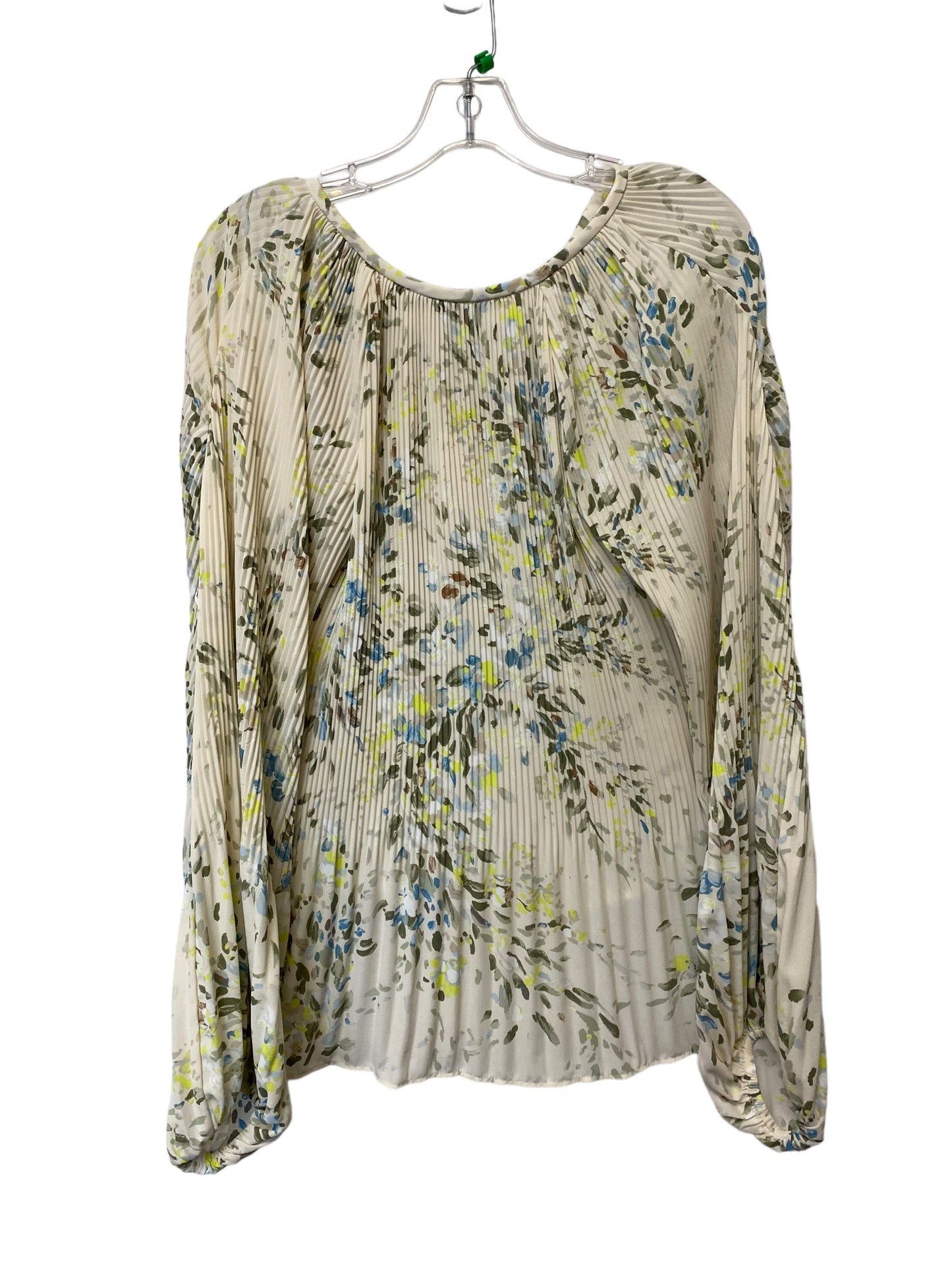 Top Long Sleeve By White House Black Market In Multi-colored, Size: S