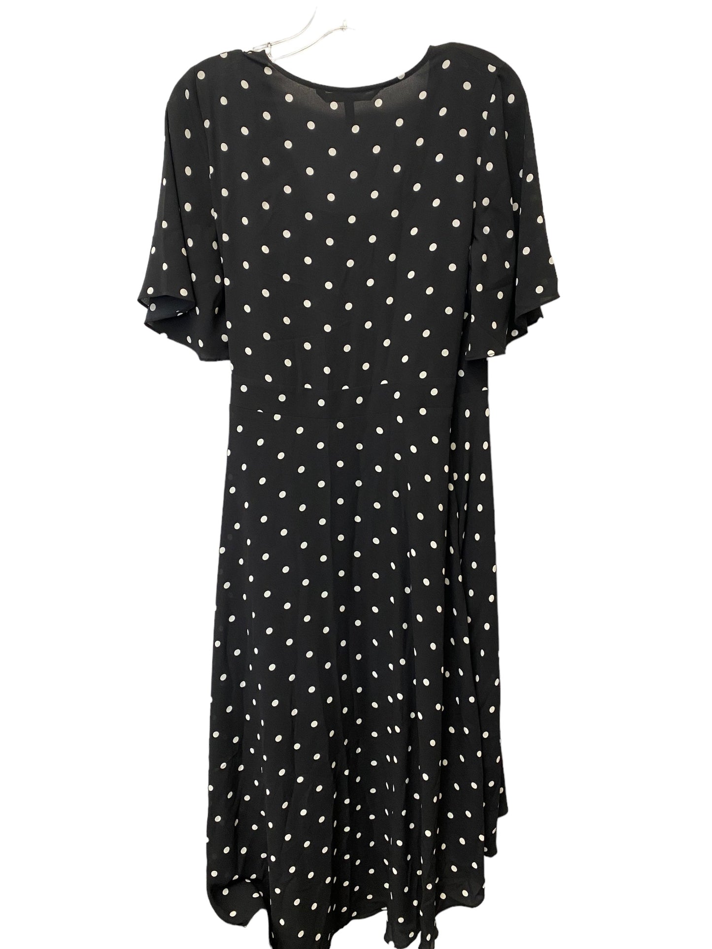 Dress Casual Maxi By White House Black Market In Polkadot Pattern, Size: S