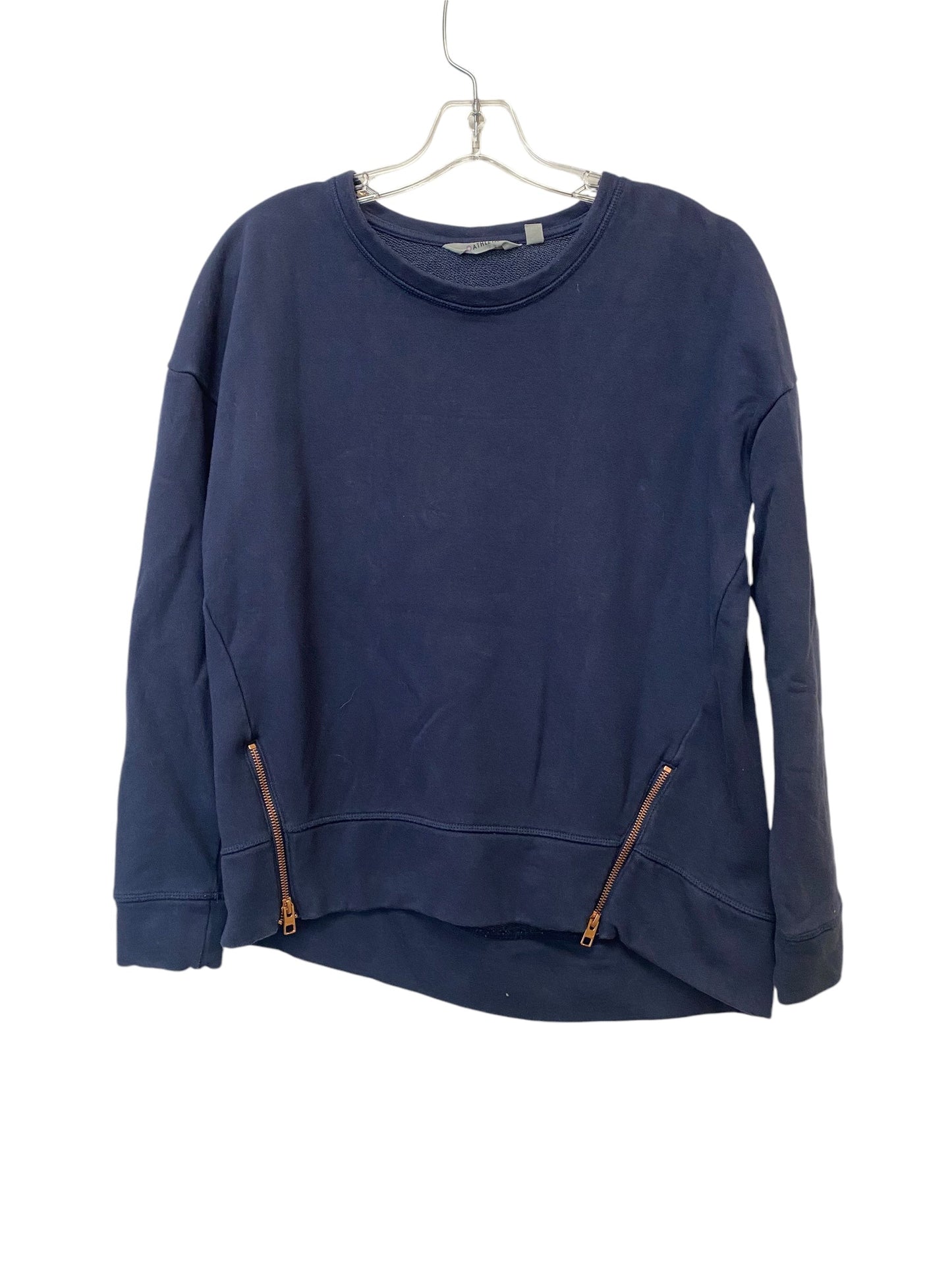 Sweatshirt Crewneck By Athleta In Navy, Size: S