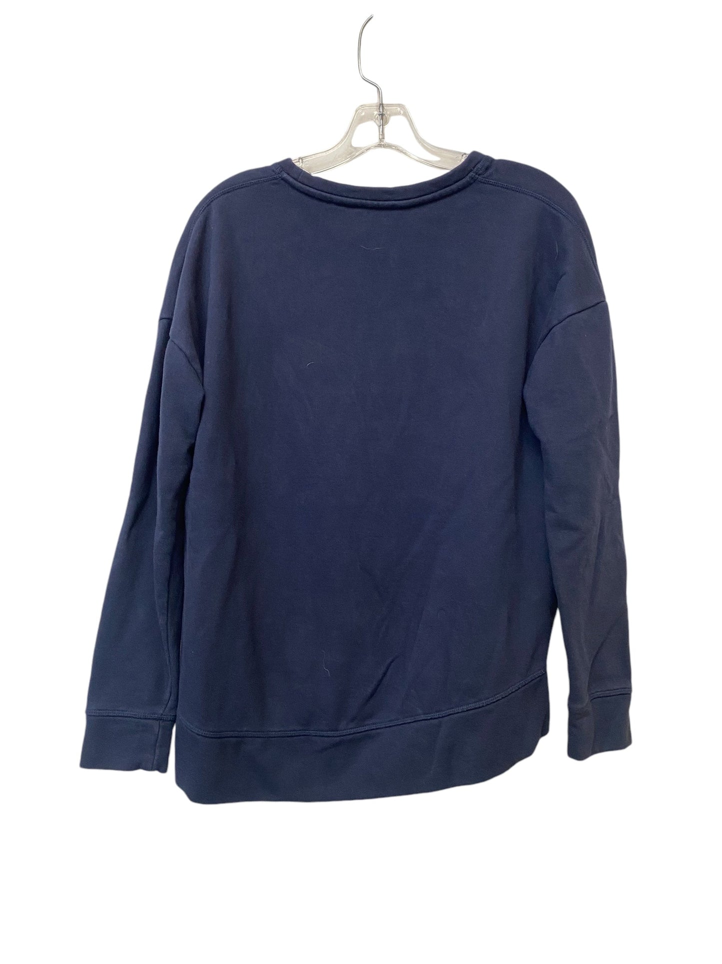 Sweatshirt Crewneck By Athleta In Navy, Size: S