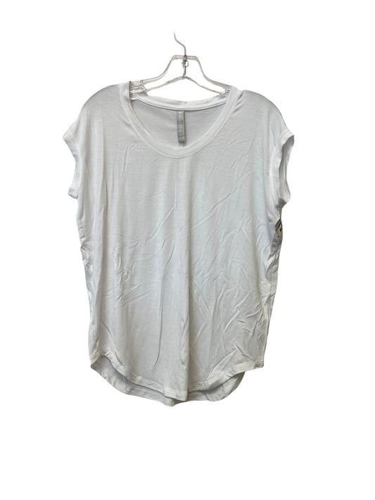 Top Short Sleeve Basic By Athleta In White, Size: Xs