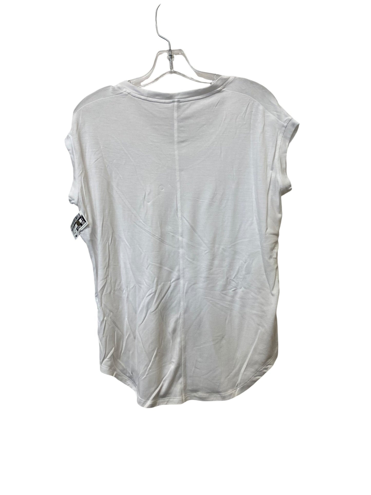 Top Short Sleeve Basic By Athleta In White, Size: Xs