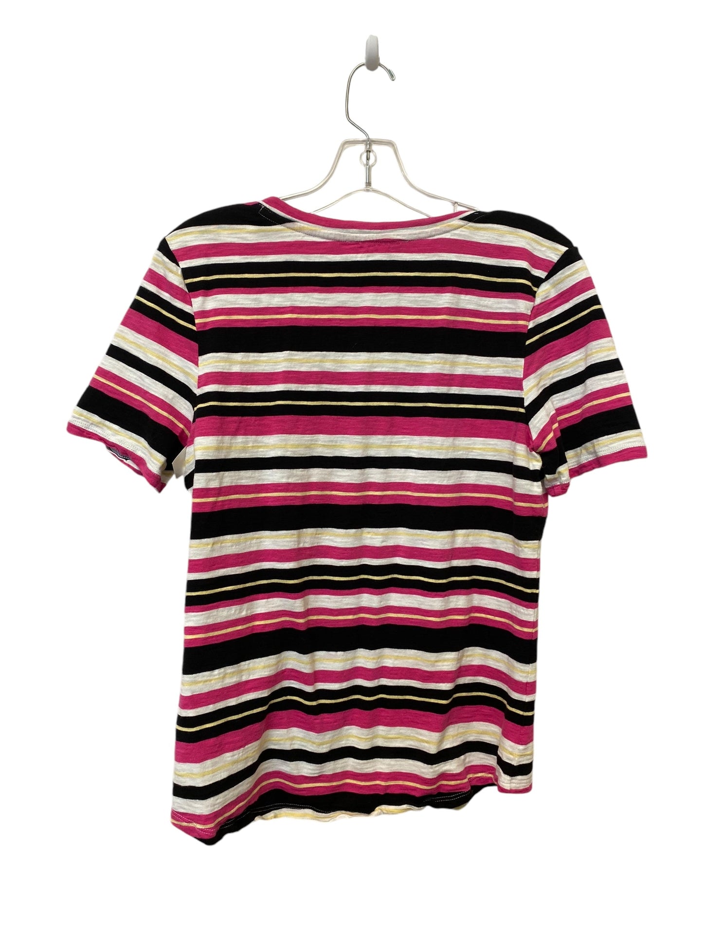 Top Short Sleeve By White House Black Market In Pink, Size: M