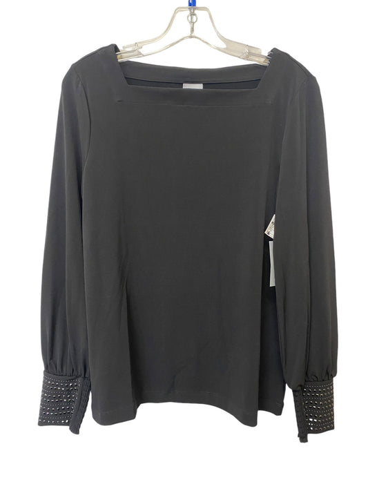 Top Long Sleeve By Chicos In Black, Size: 0