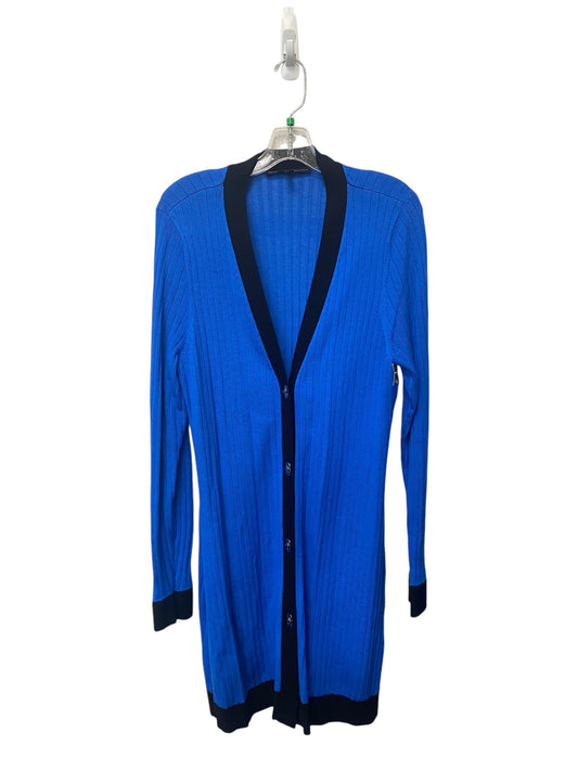 Cardigan By White House Black Market In Blue, Size: Xl