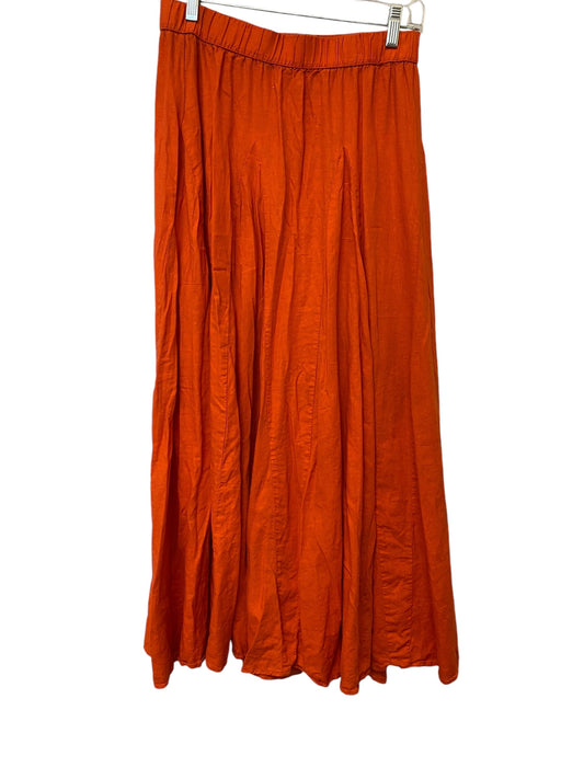 Skirt Maxi By Universal Thread In Orange, Size: L