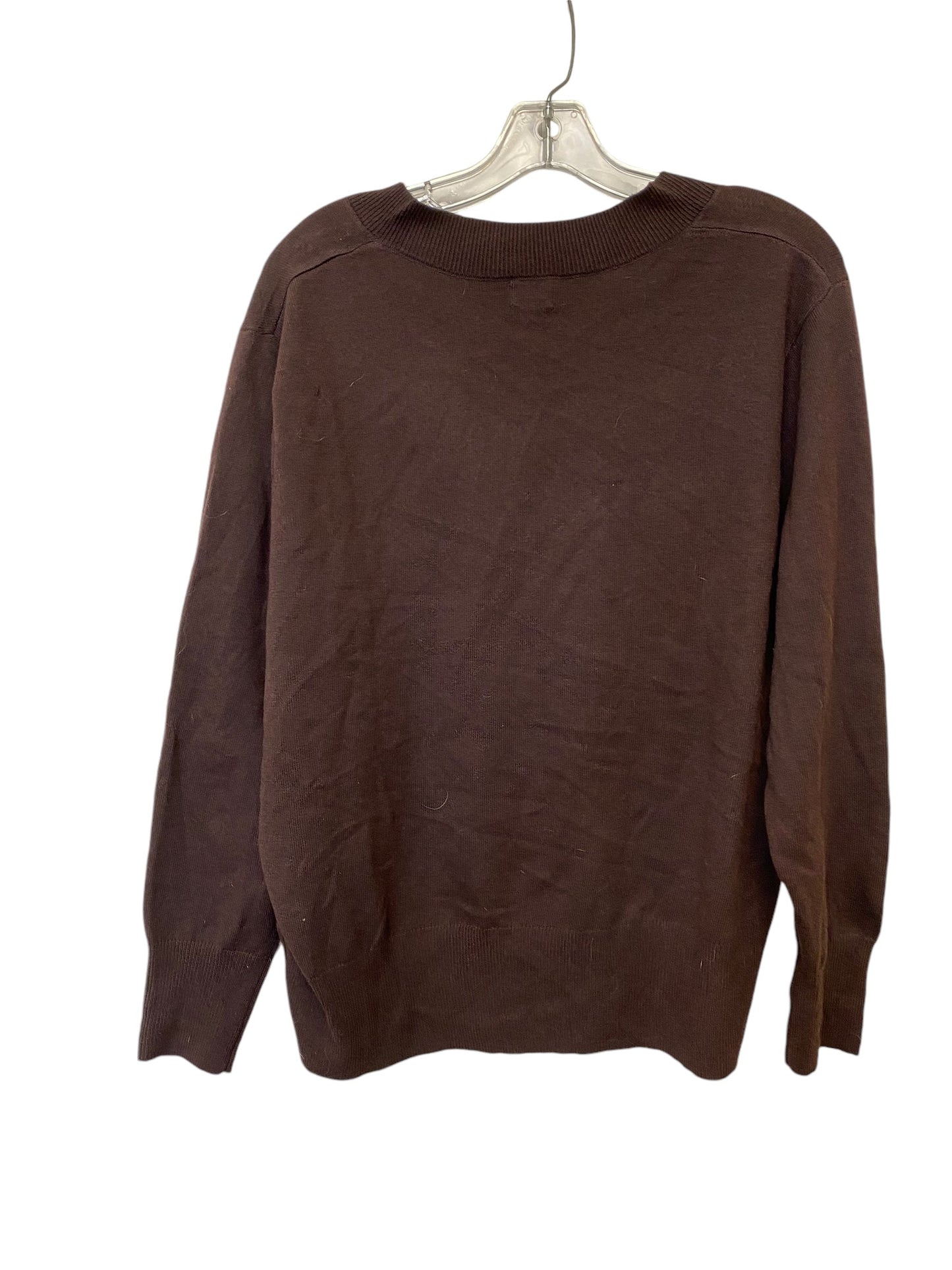 Sweater By A New Day In Brown, Size: Xl