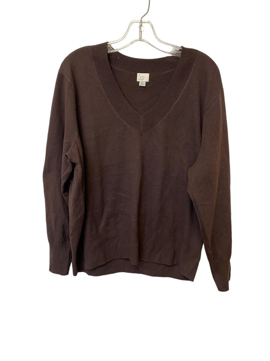 Sweater By A New Day In Brown, Size: Xl