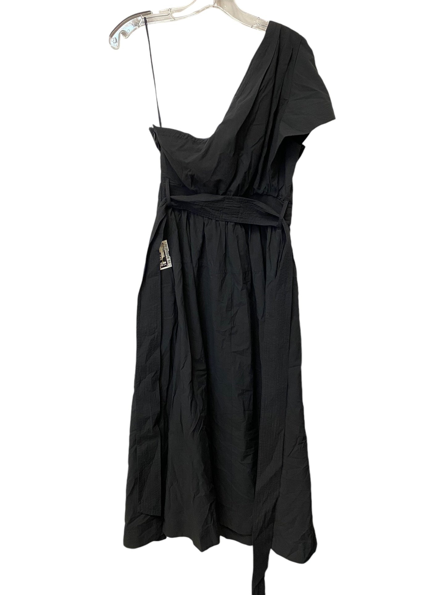 Dress Casual Midi By Madewell In Black, Size: 4