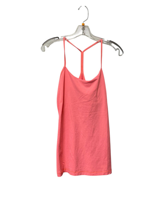 Athletic Tank Top By Lululemon In Pink, Size: 8