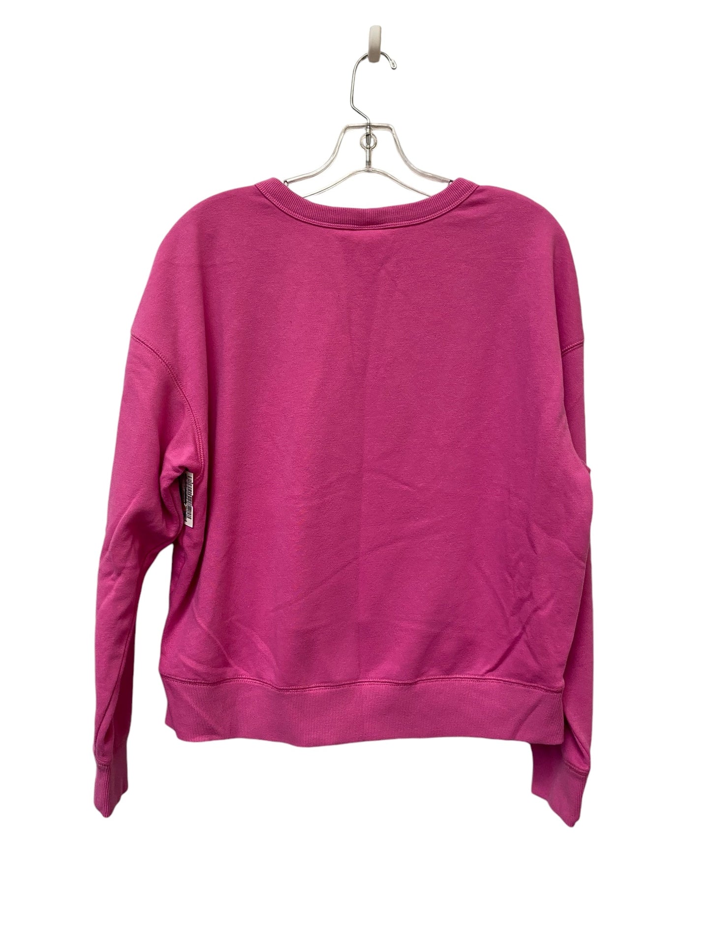 Sweatshirt Crewneck By Workshop In Pink, Size: L