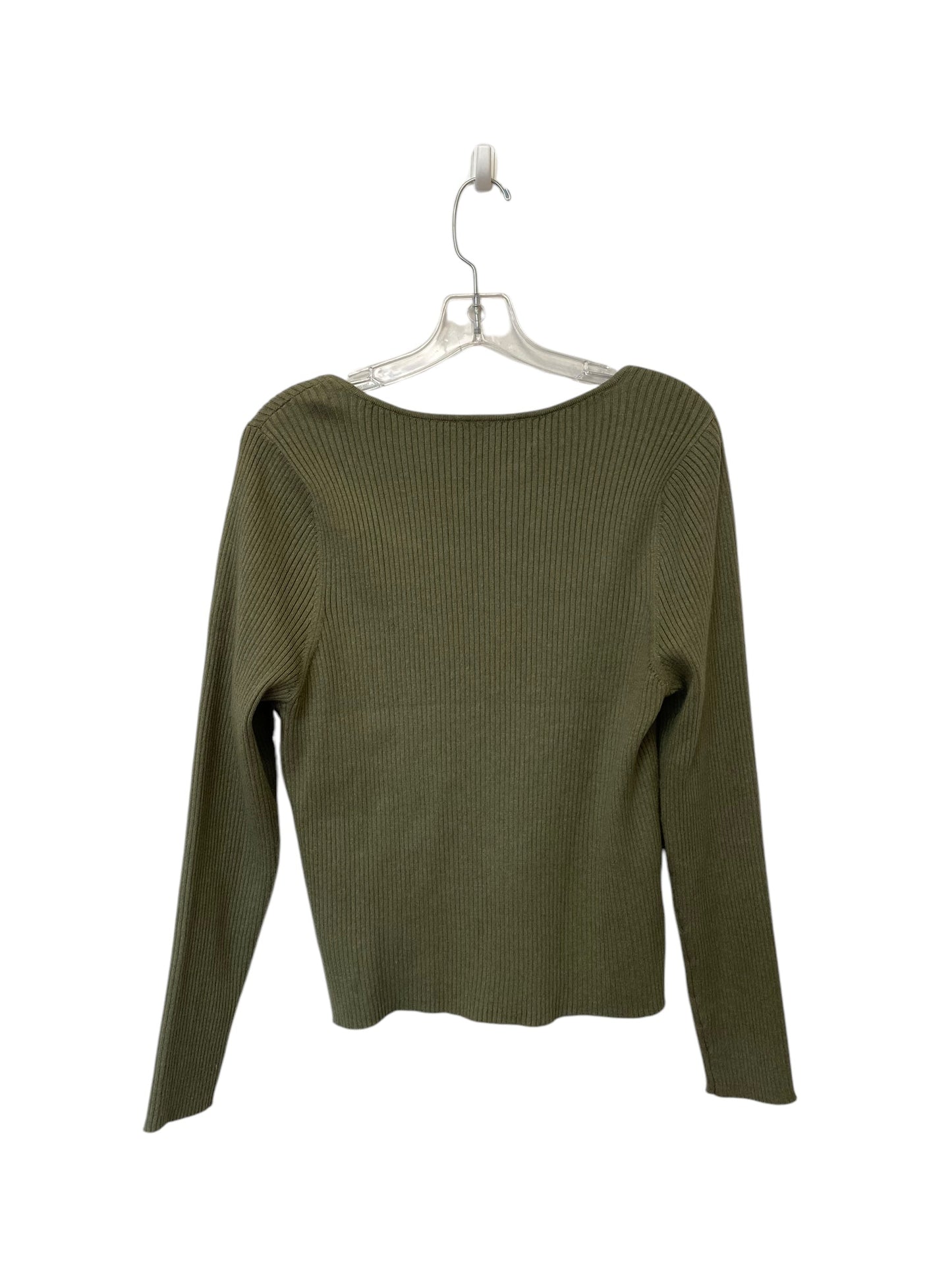 Top Long Sleeve By Old Navy In Green, Size: Xl