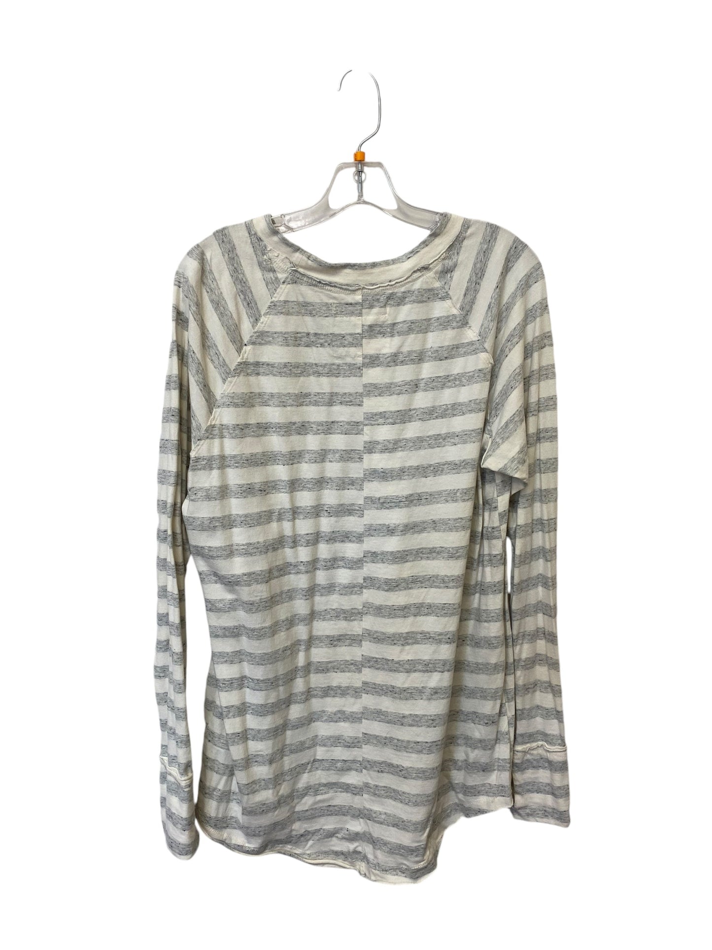 Top Long Sleeve By We The Free In Striped Pattern, Size: S