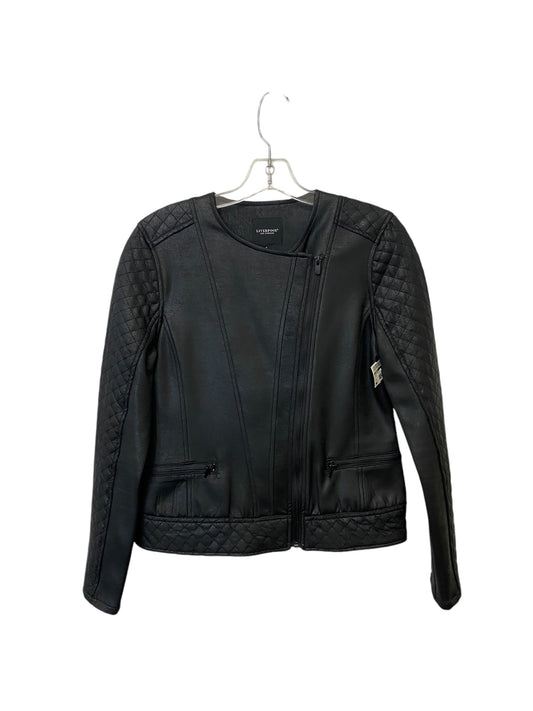 Jacket Moto By Liverpool In Black, Size: S