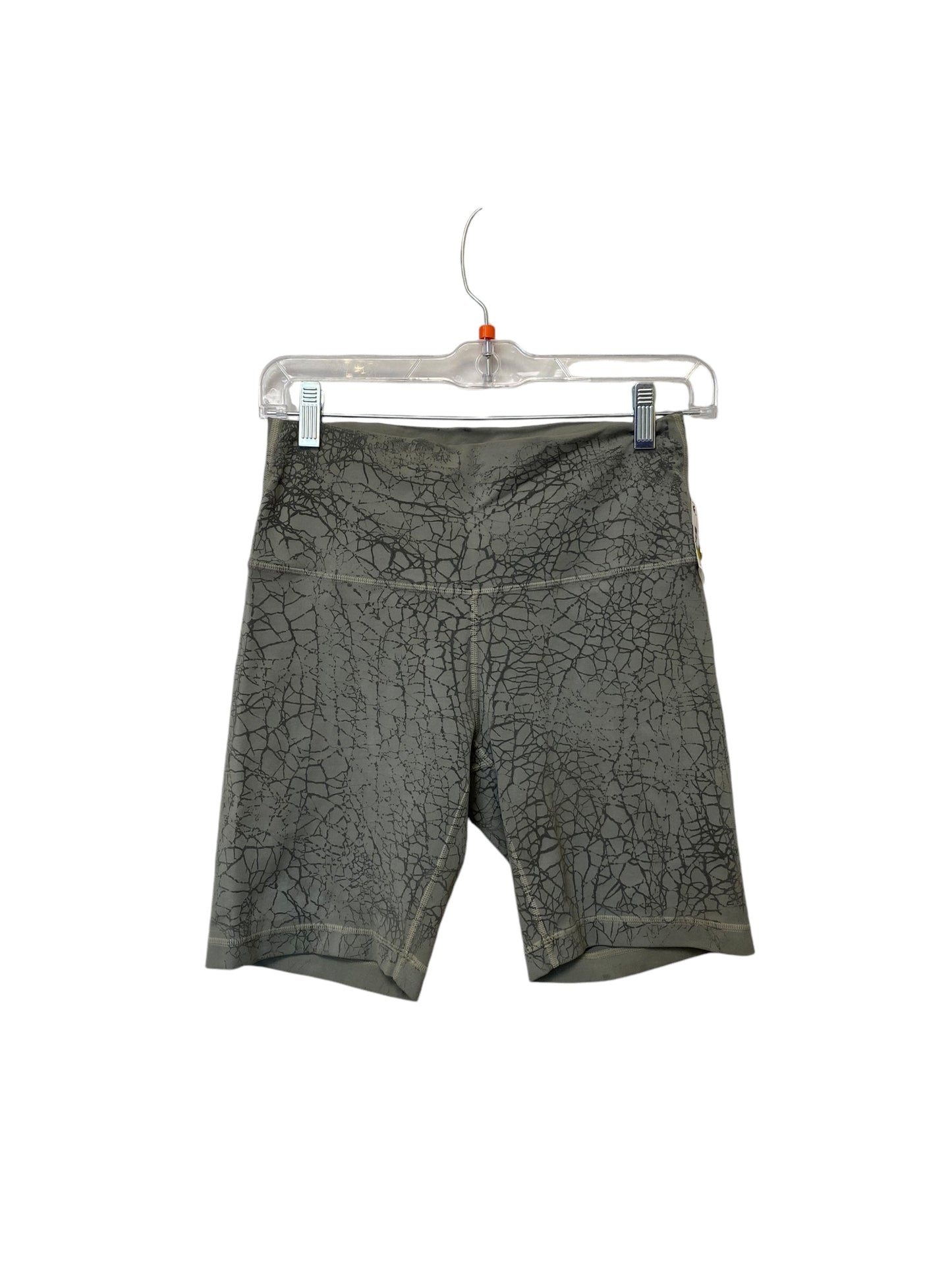 Athletic Shorts By Lululemon In Green, Size: 8