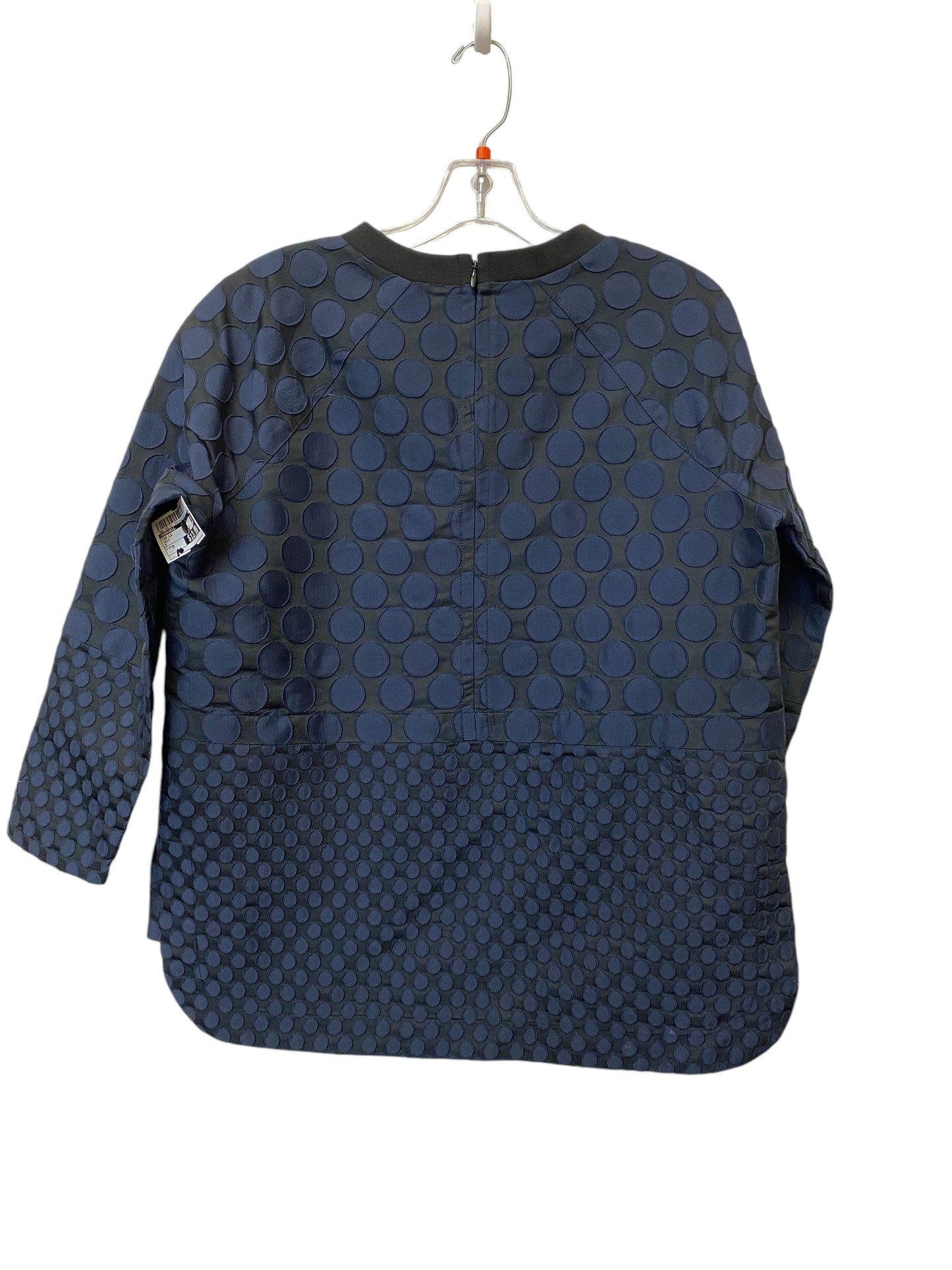 Top Long Sleeve By Madewell In Navy, Size: M