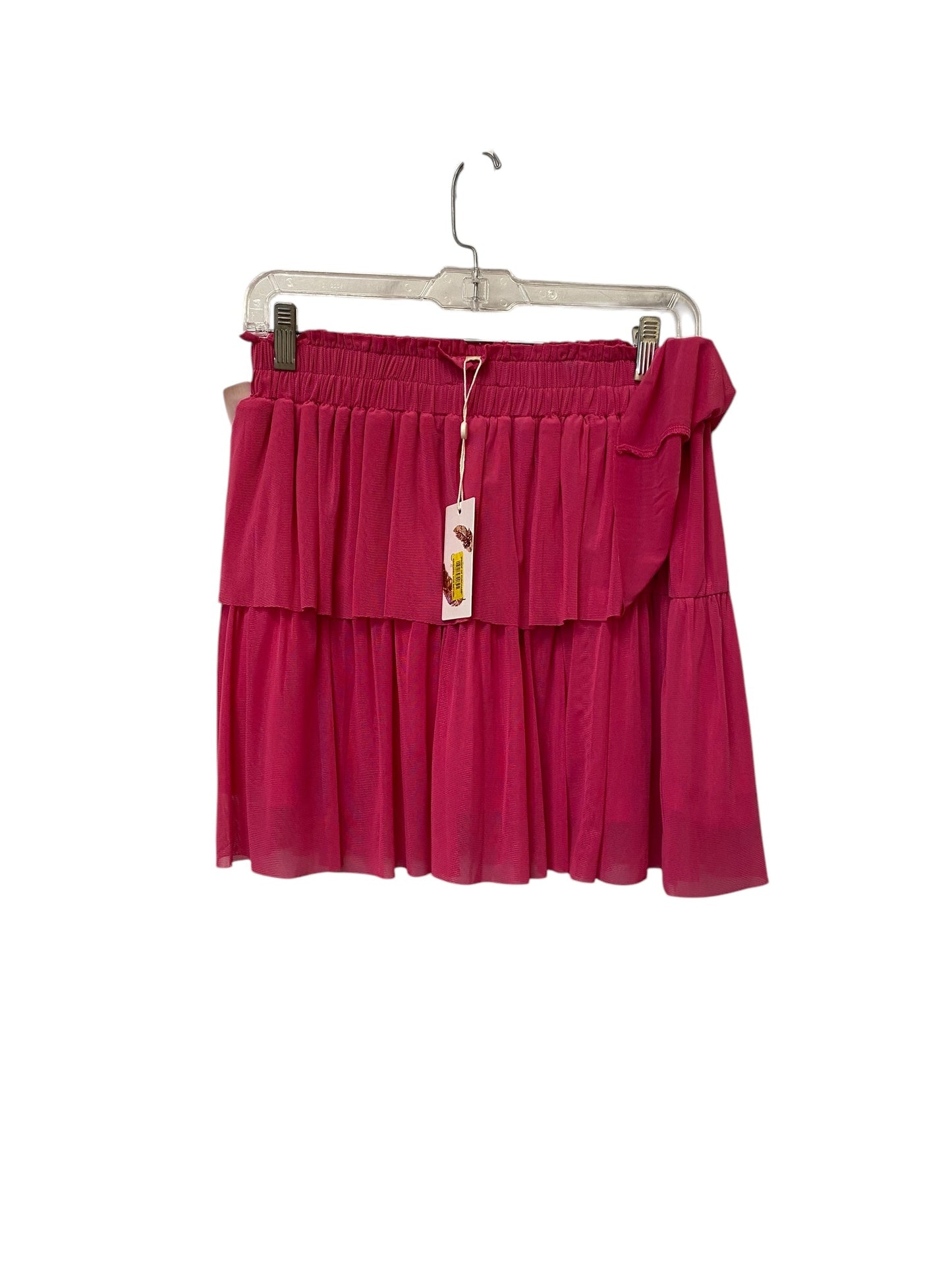 Skirt Mini & Short By Chelsea And Violet In Pink, Size: M