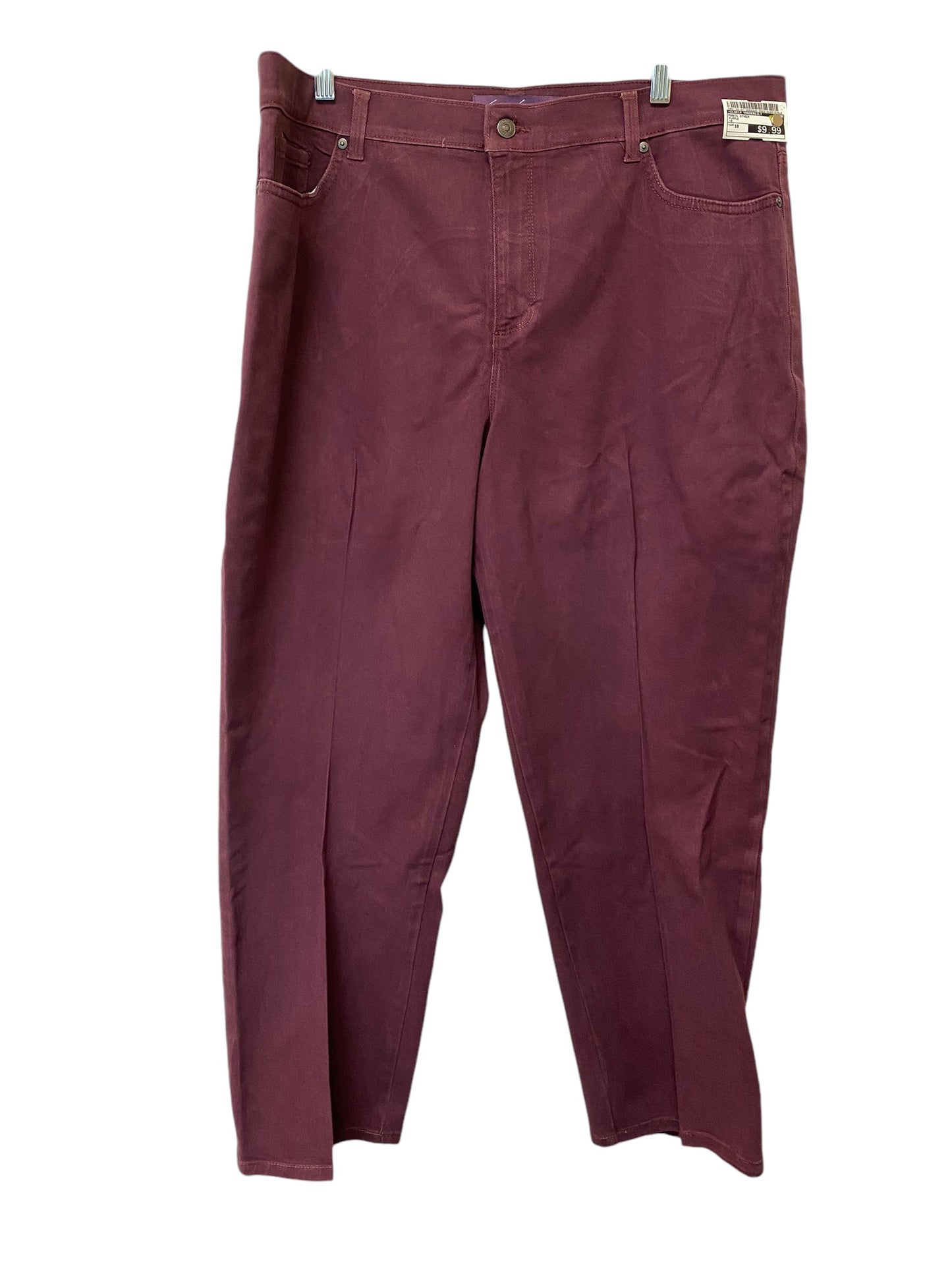 Pants Other By Gloria Vanderbilt In Purple, Size: 18