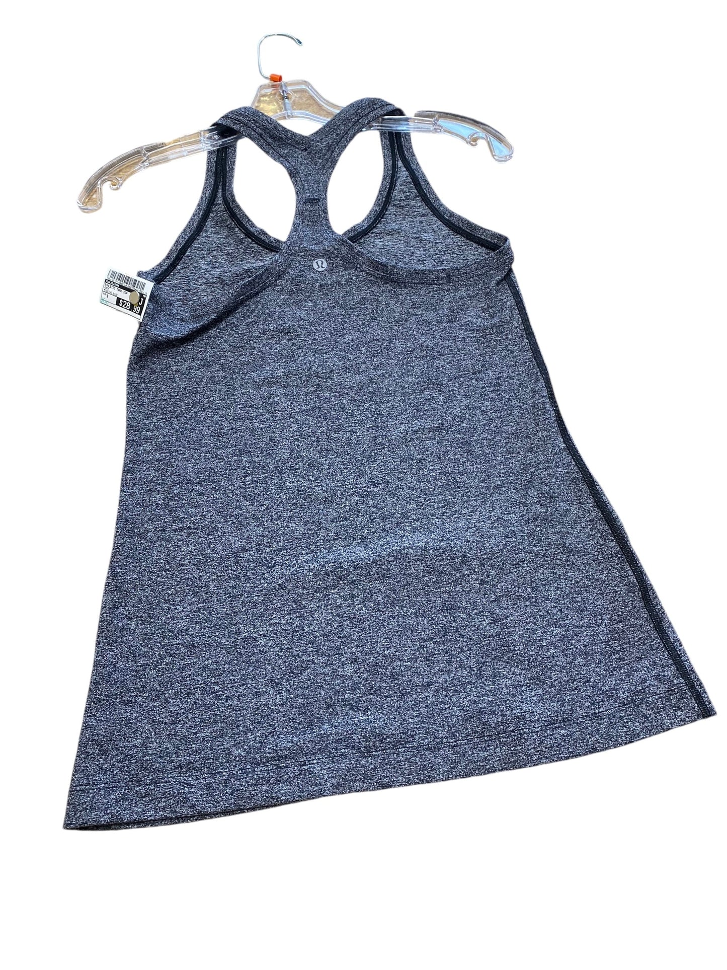 Athletic Tank Top By Lululemon In Grey, Size: S