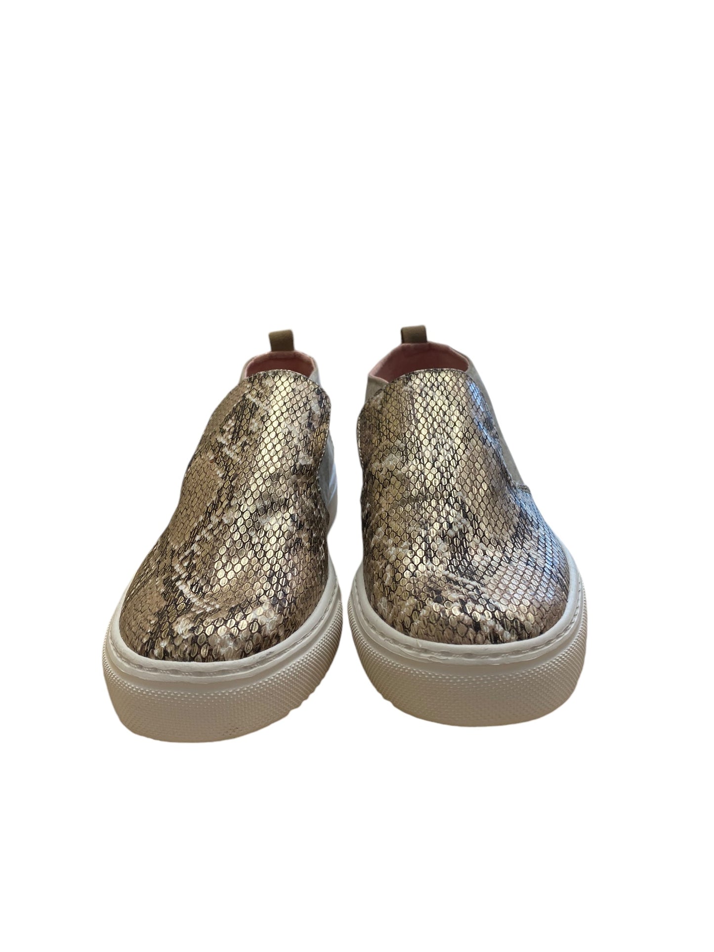 Shoes Flats By Hey Dude In Snakeskin Print, Size: 8