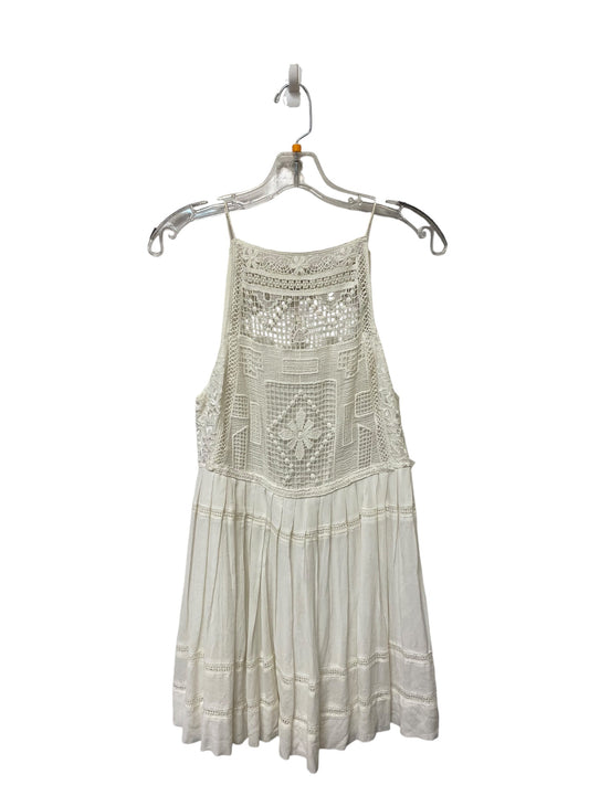 Dress Casual Short By Free People In White, Size: Xs