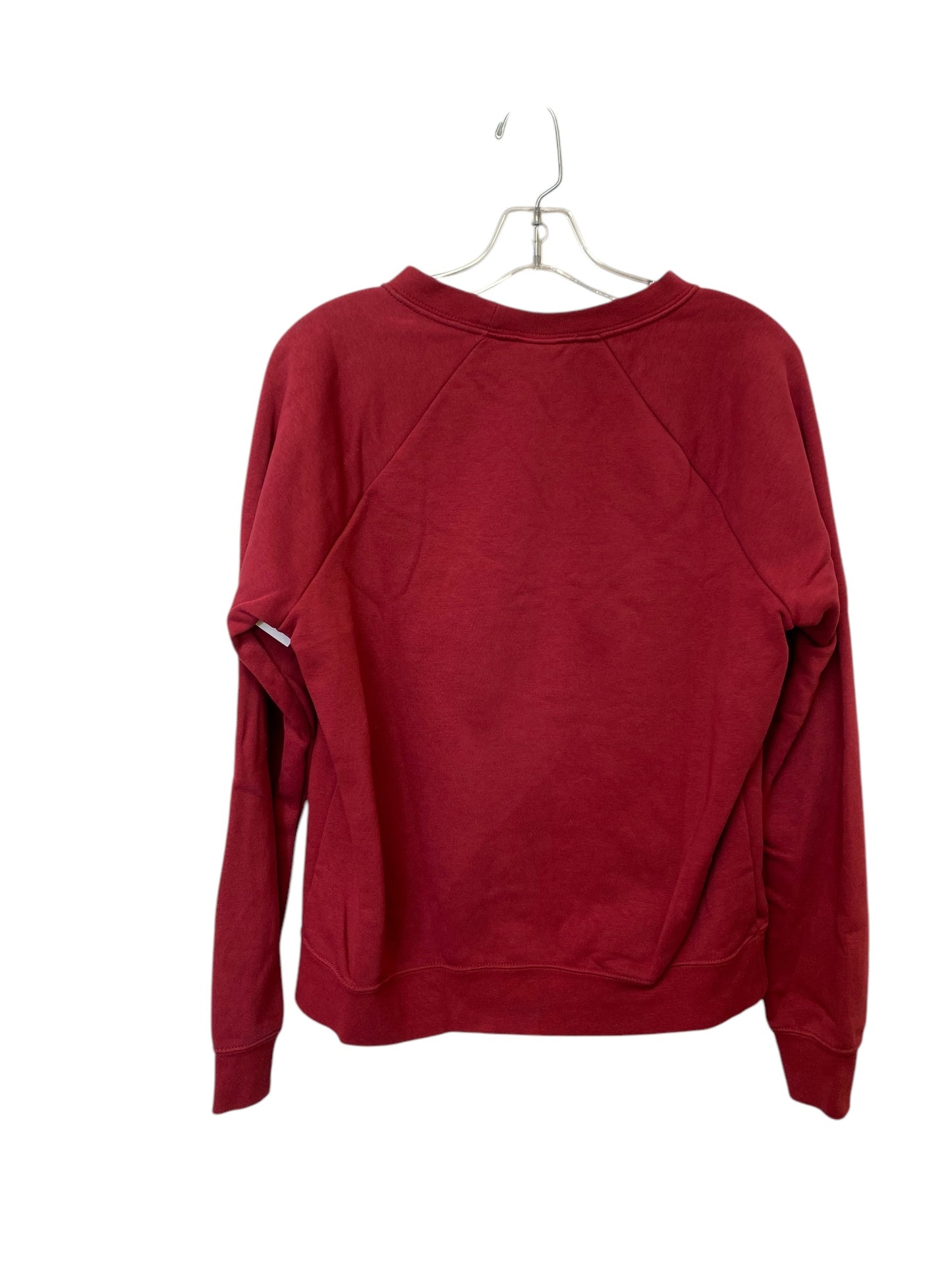 Sweatshirt Crewneck By Nike Apparel In Red, Size: S