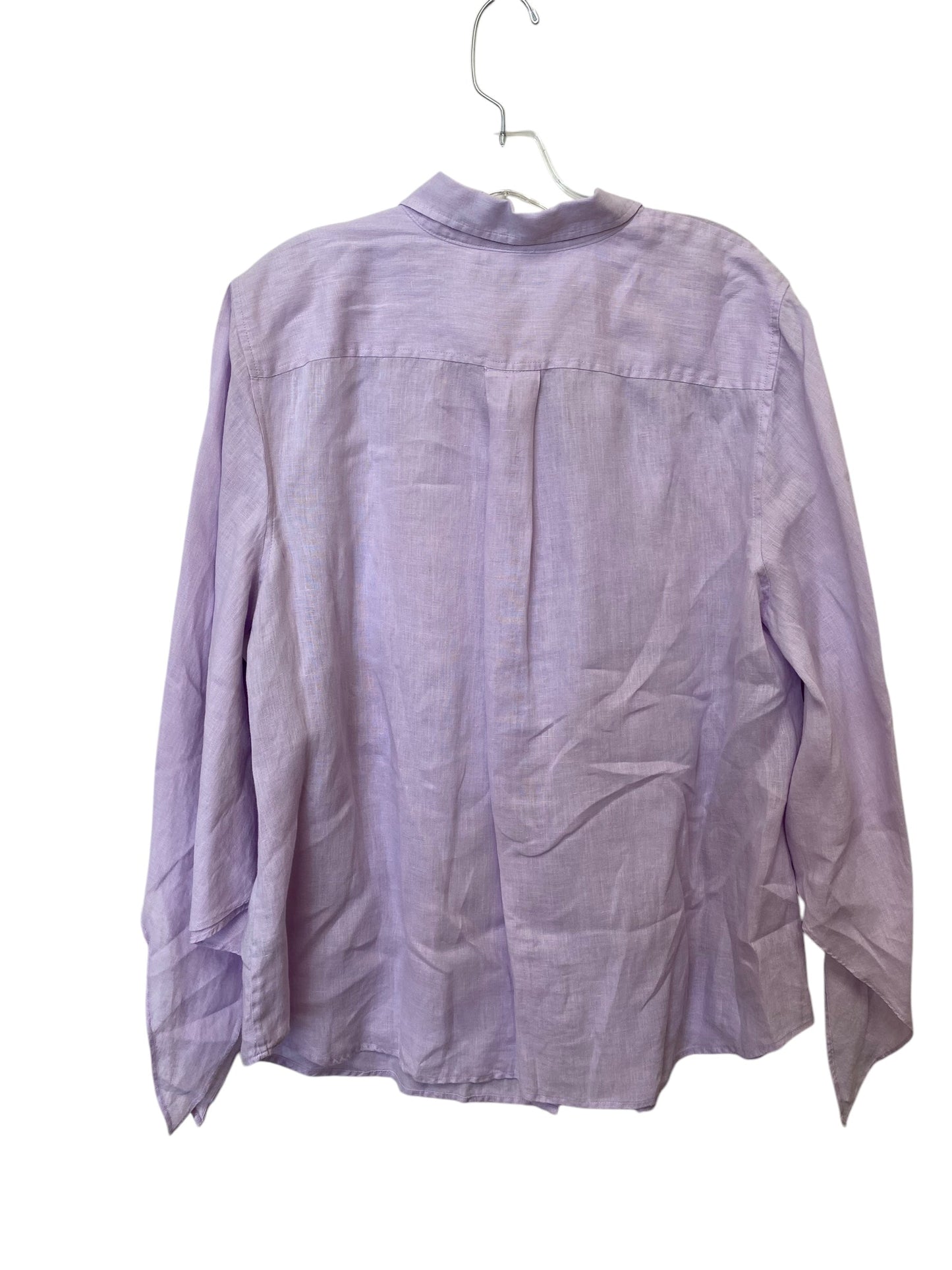 Top Long Sleeve By Lauren By Ralph Lauren In Purple, Size: 2x