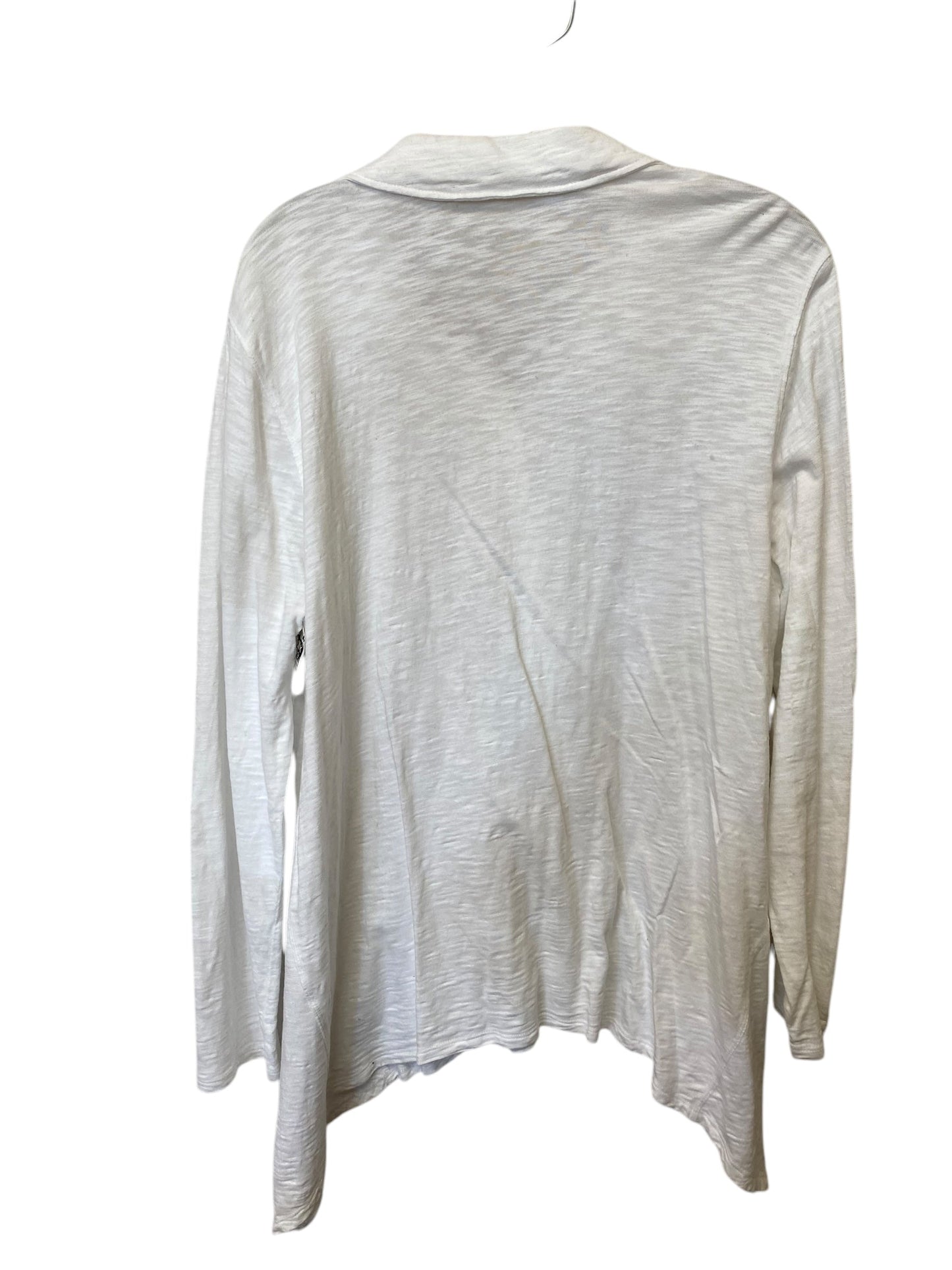 Top Long Sleeve By Soma In White, Size: Xl