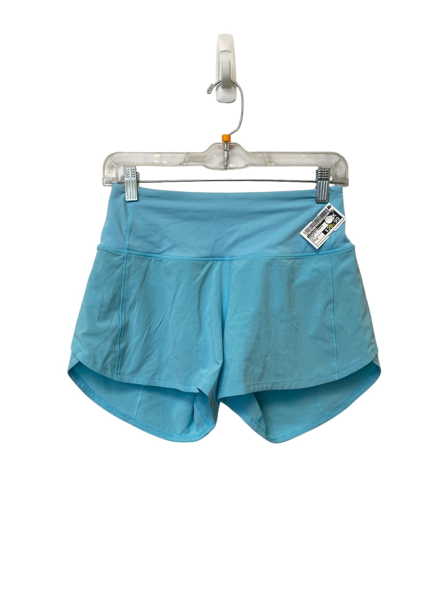 Athletic Shorts By Lululemon In Blue, Size: 4