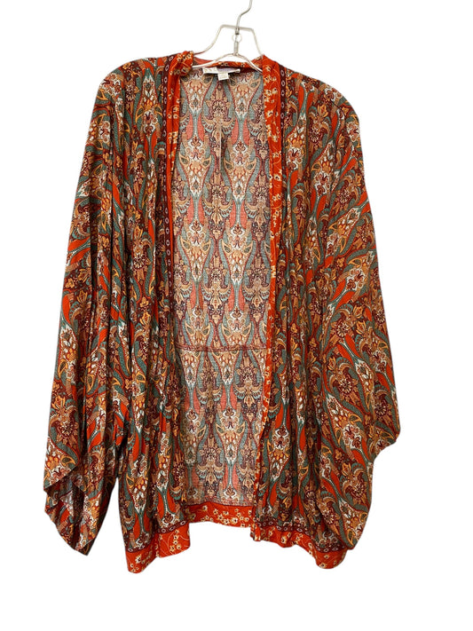 Shawl By Suzanne Betro In Multi-colored, Size: Xl